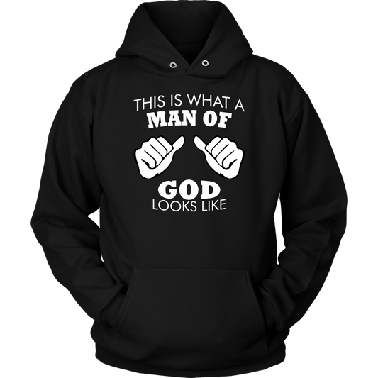 This Is What A Man of God Looks Like Unisex Hoodie Part 2