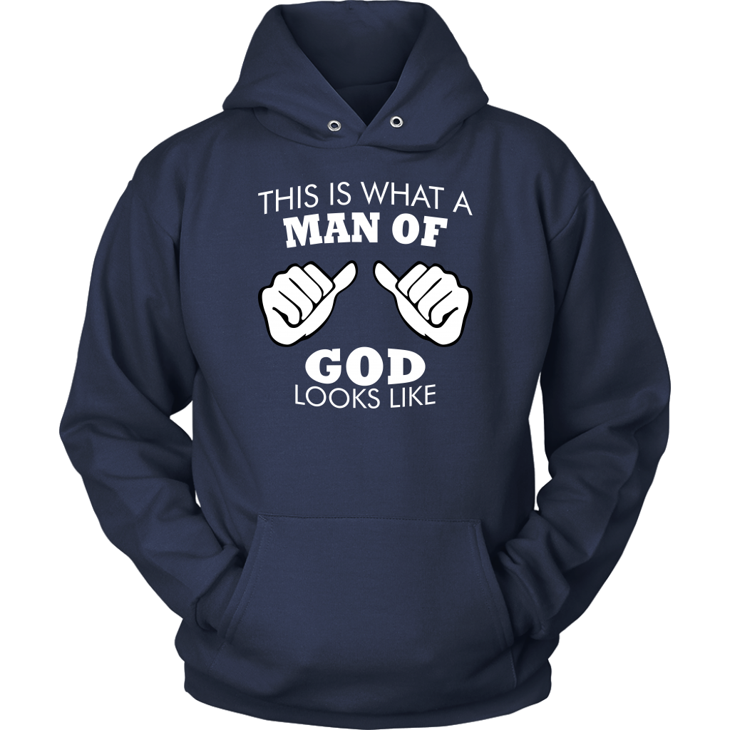 This Is What A Man of God Looks Like Unisex Hoodie Part 2