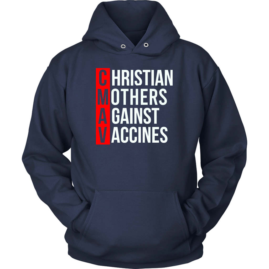 Christian Mothers Against Vaccines Unisex Hoodie Part 1