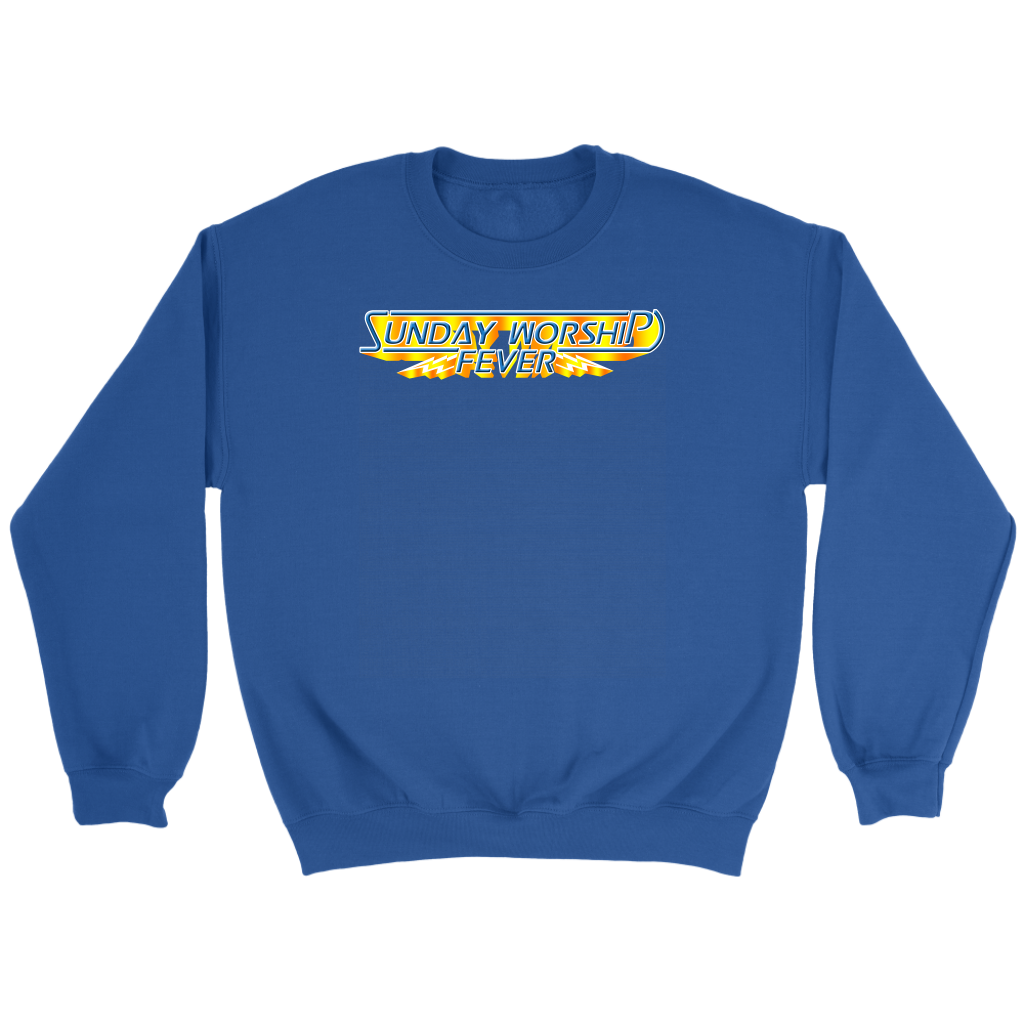 Sunday Worship Fever Crewneck