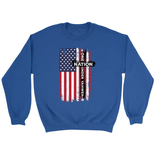 One Nation Under Yahweh Crewneck