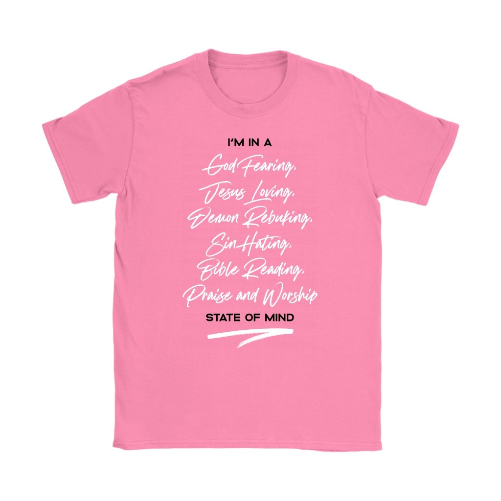Christian State of Mind Women's T-Shirt Part 2