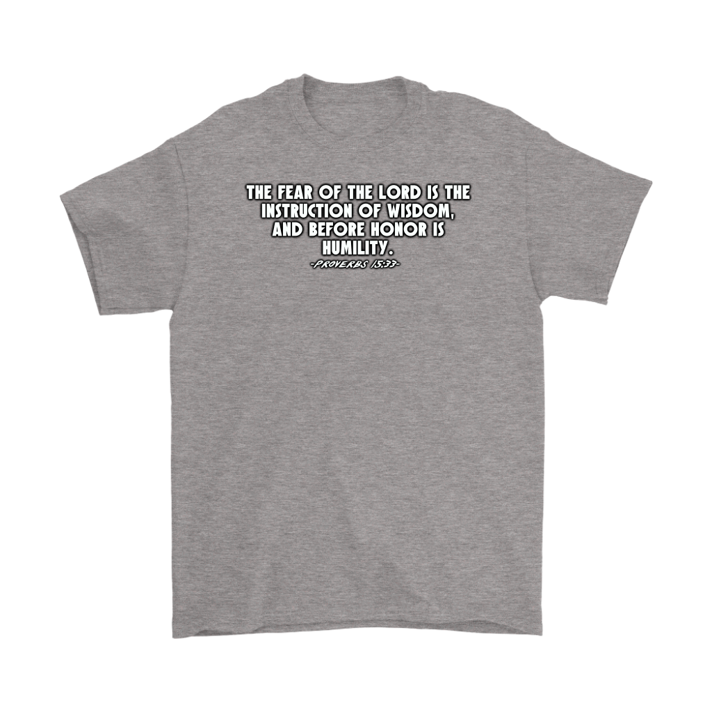 Proverbs 15:33 Men's T-Shirt Part 2