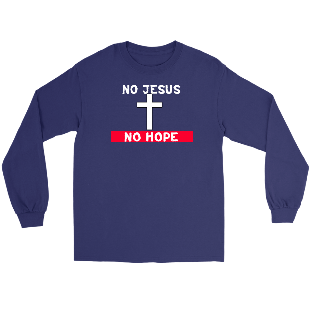 No Jesus No Hope Men's T-Shirt Part 1