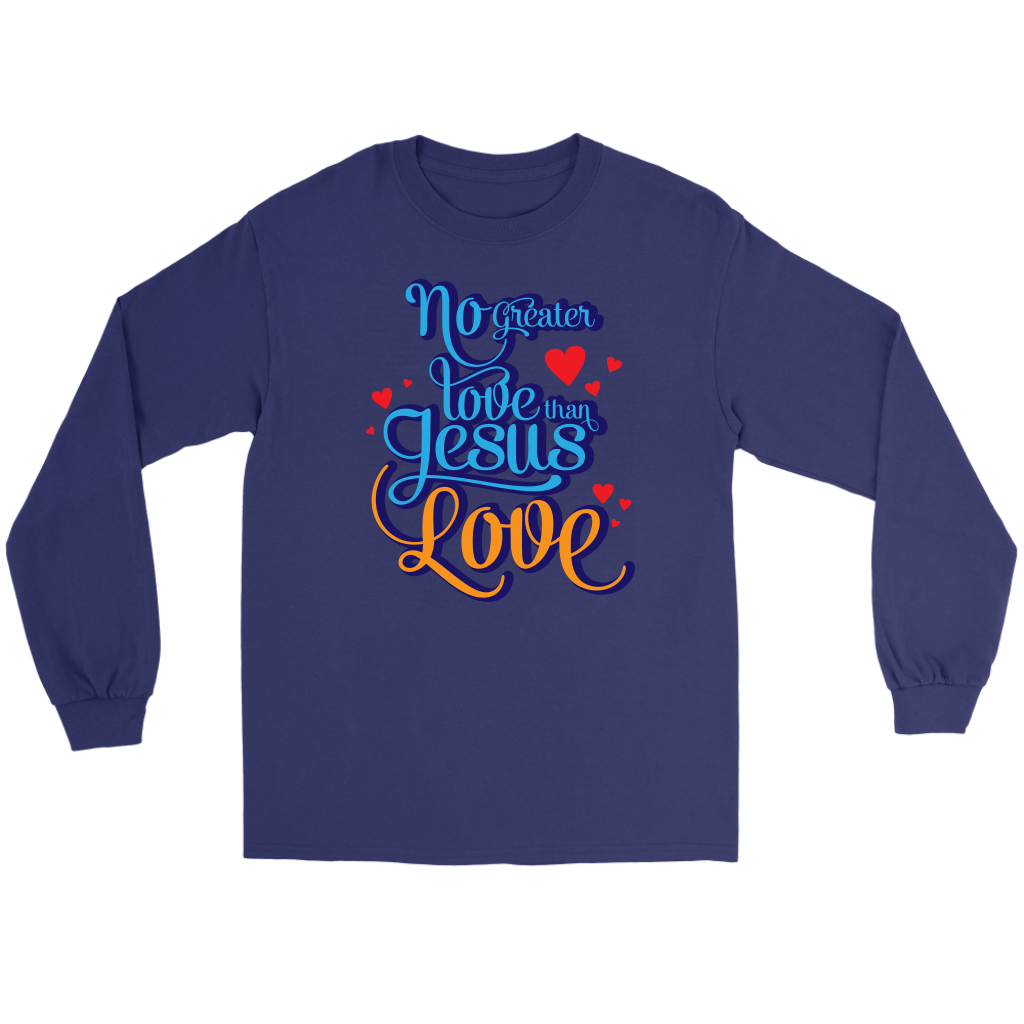 No Greater Love Than Jesus Love Men's T-Shirt