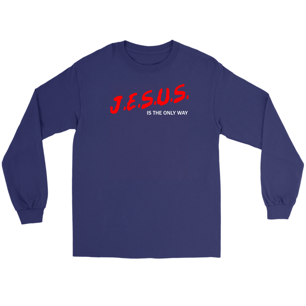 J.E.S.U.S. Is The Only Way Men's T-Shirt Part 2