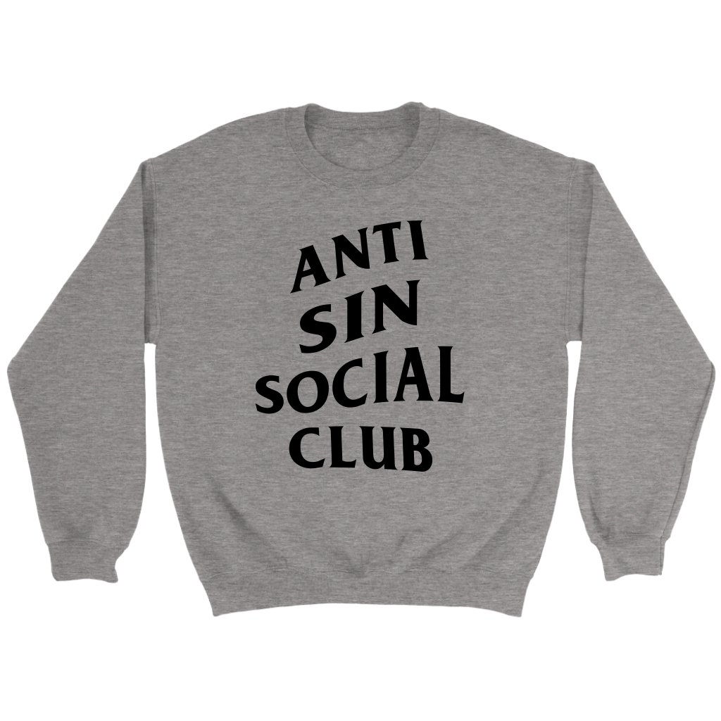 Anti Sin Social Club Crewneck Part 1