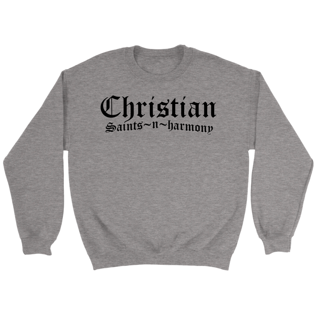 Christian Saints in Harmony Crewneck Part 1