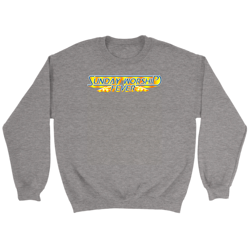 Sunday Worship Fever Crewneck