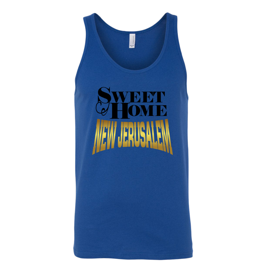 Sweet Home New Jerusalem Unisex Tank Part 2