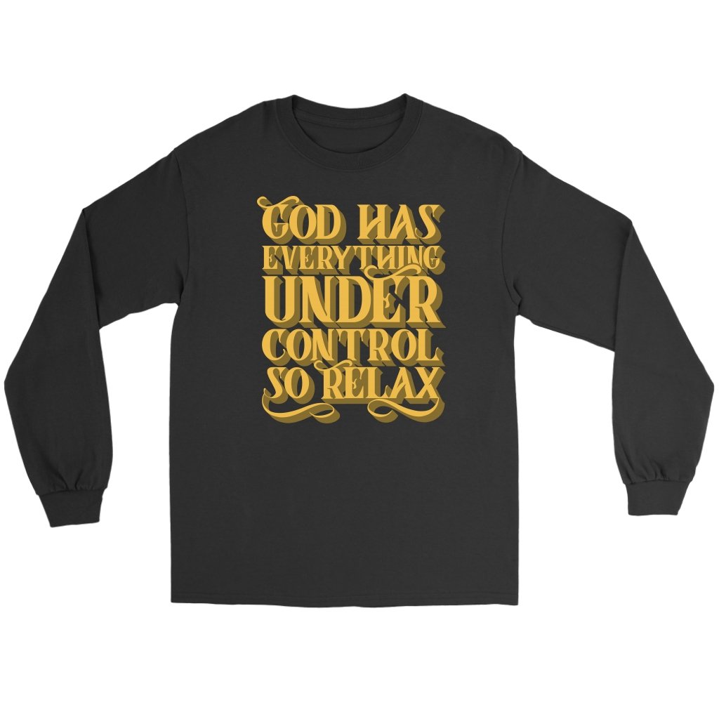 God Has Everything Under Control Men's T-Shirt Part 1