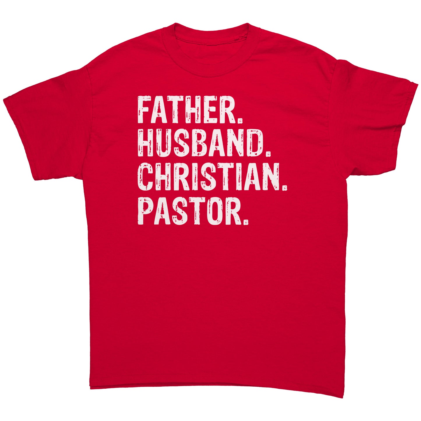 Father. Husband. Christian. Pastor Men's T-Shirt Part 2