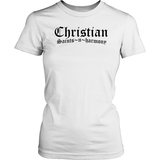 Christian Saints in Harmony Women's T-Shirt Part 1