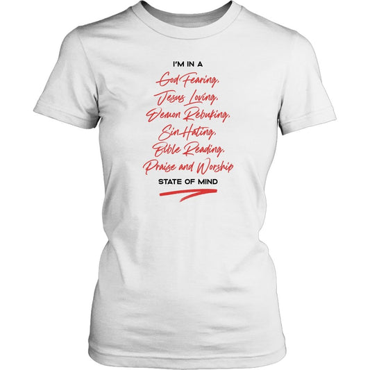 Christian State of Mind Women's T-Shirt Part 3