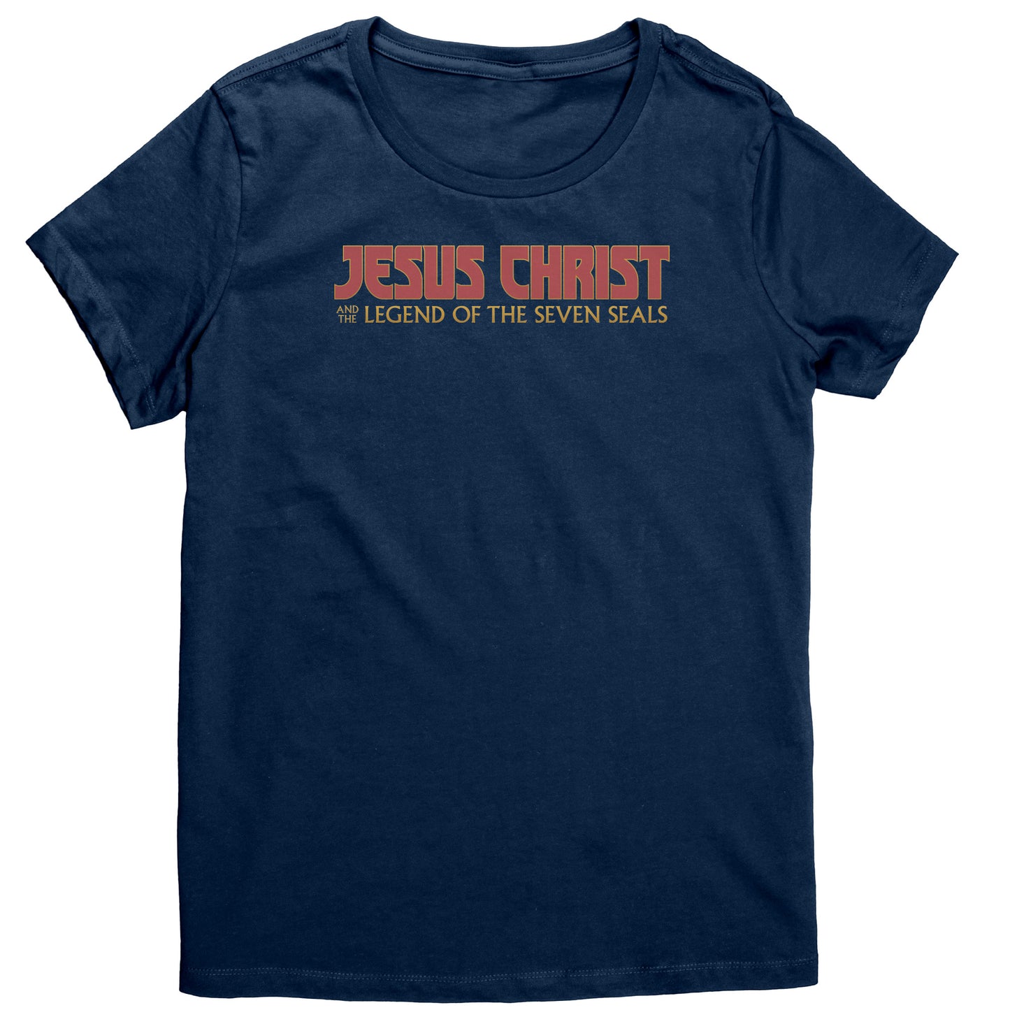 Jesus Christ and the Legend of the Seven Seals Women's T-Shirt