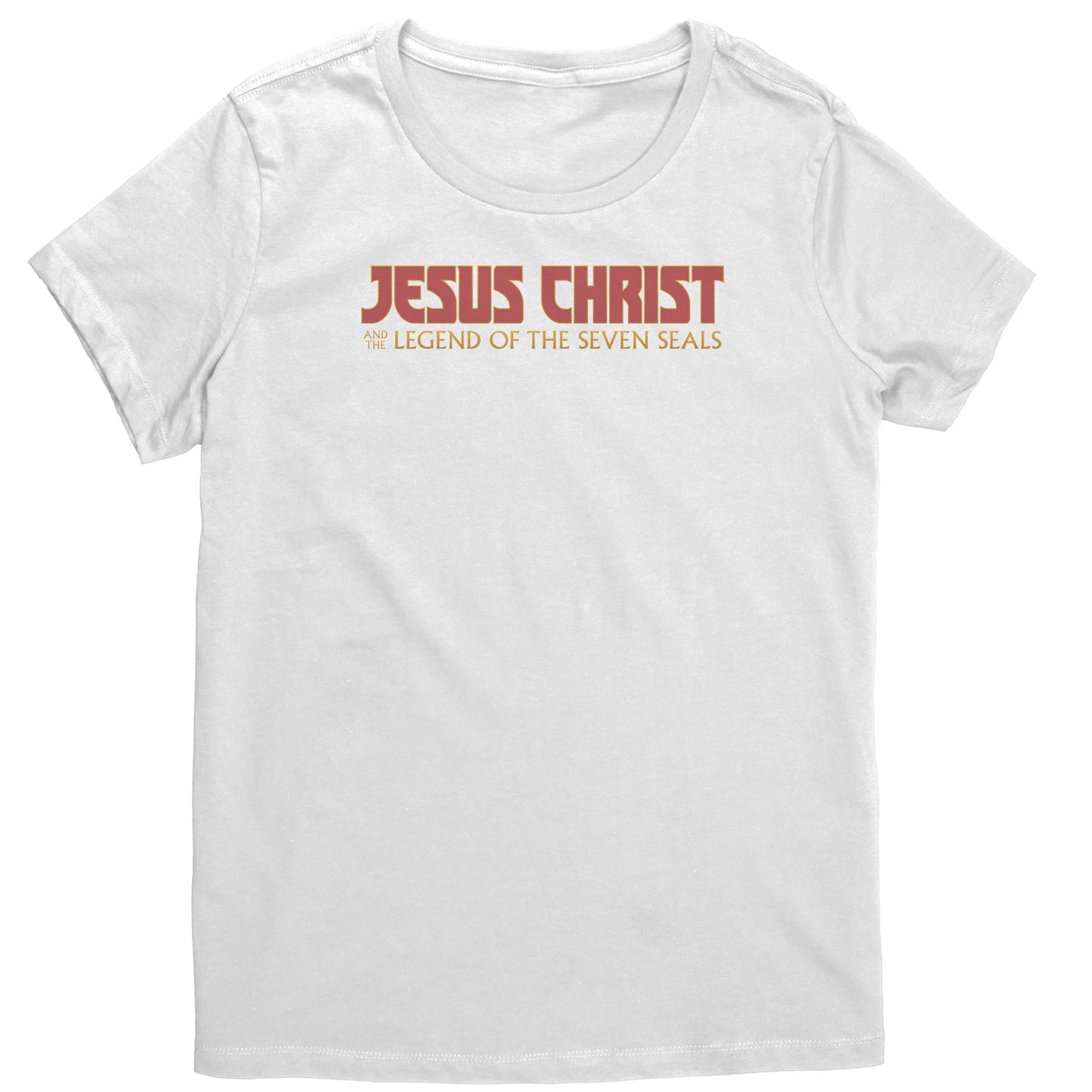 Jesus Christ and the Legend of the Seven Seals Women's T-Shirt