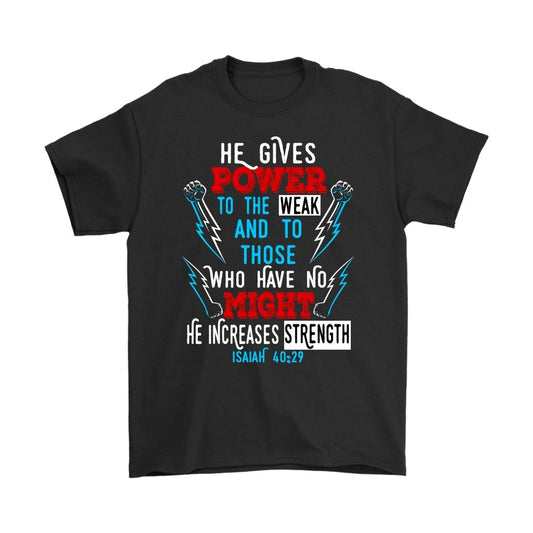 Power To The Weak Men's T-Shirt