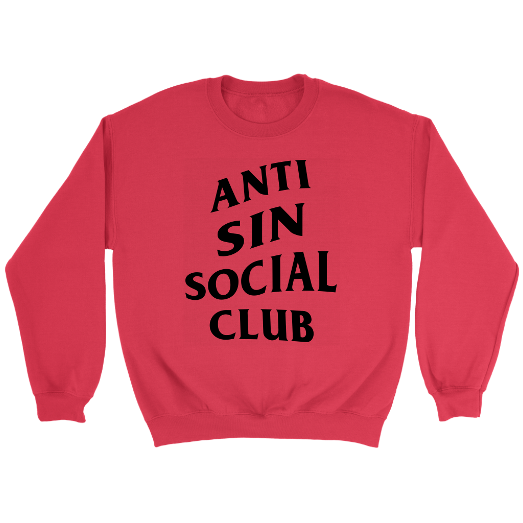 Anti Sin Social Club Crewneck Part 1