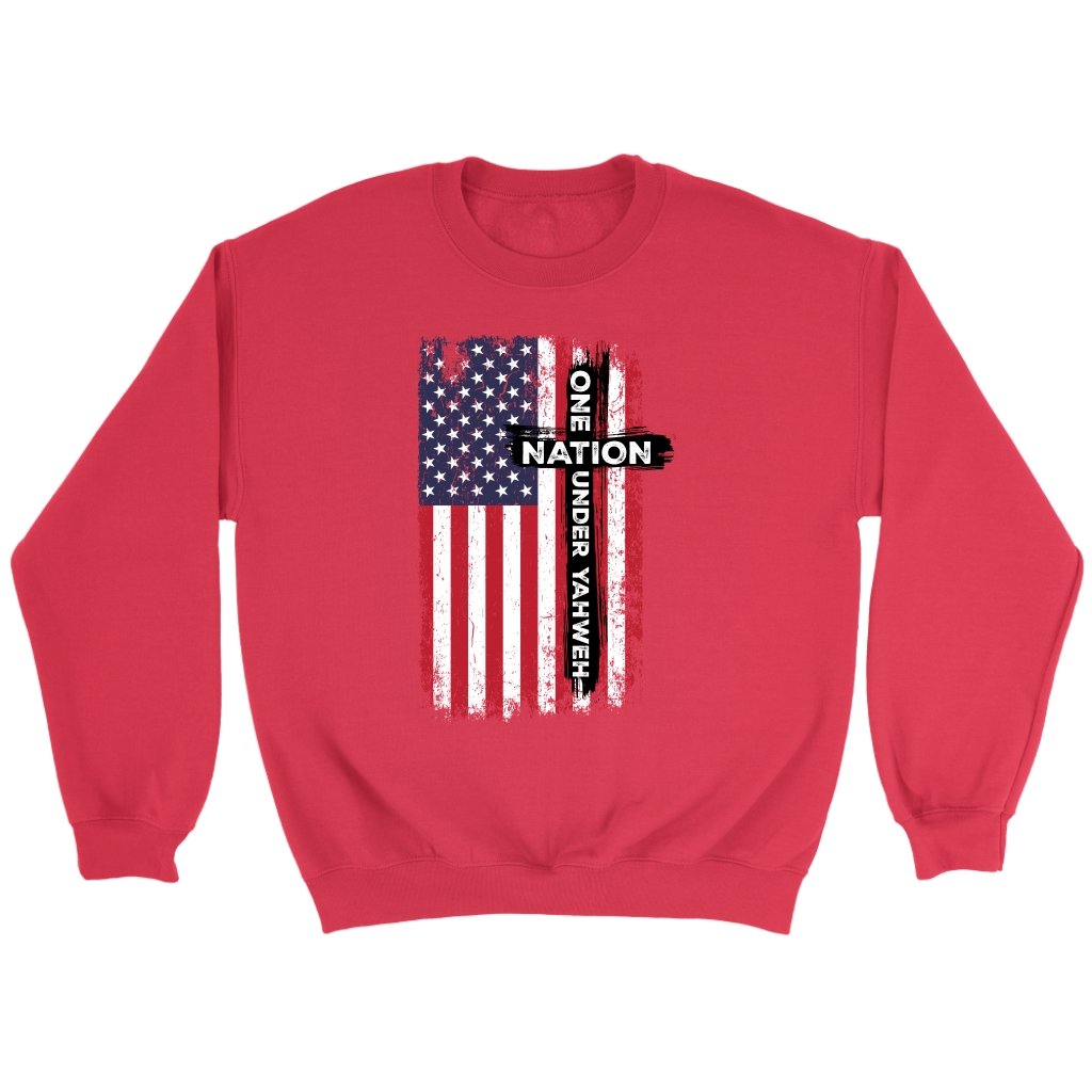 One Nation Under Yahweh Crewneck