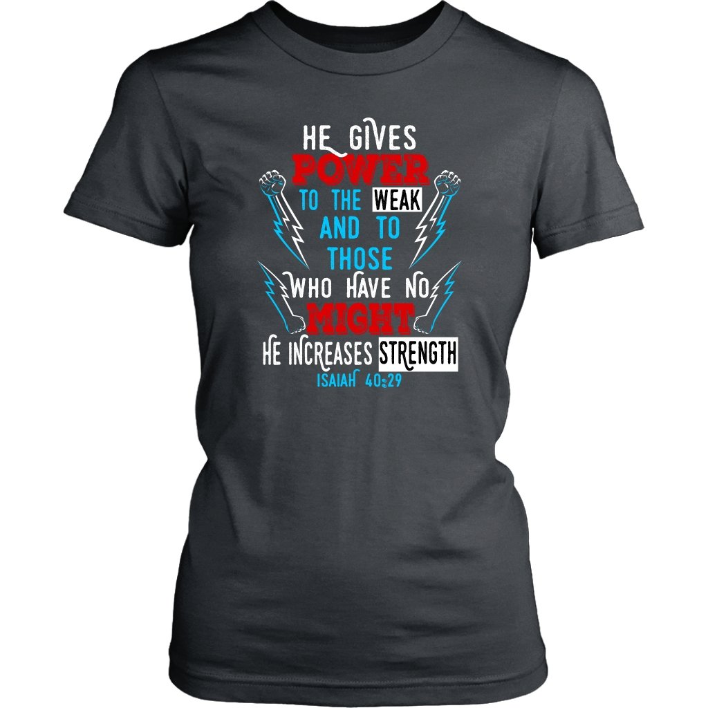 Power To The Weak Women's T-Shirt