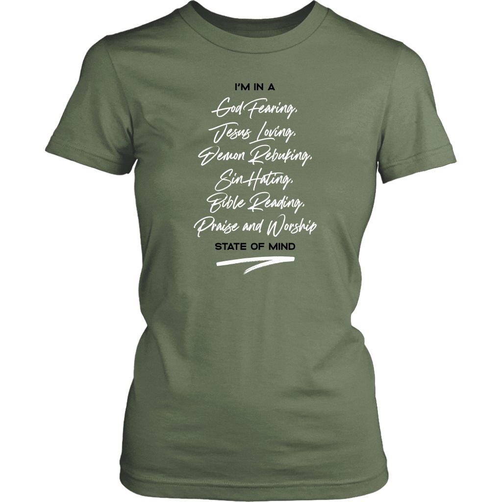 Christian State of Mind Women's T-Shirt Part 2