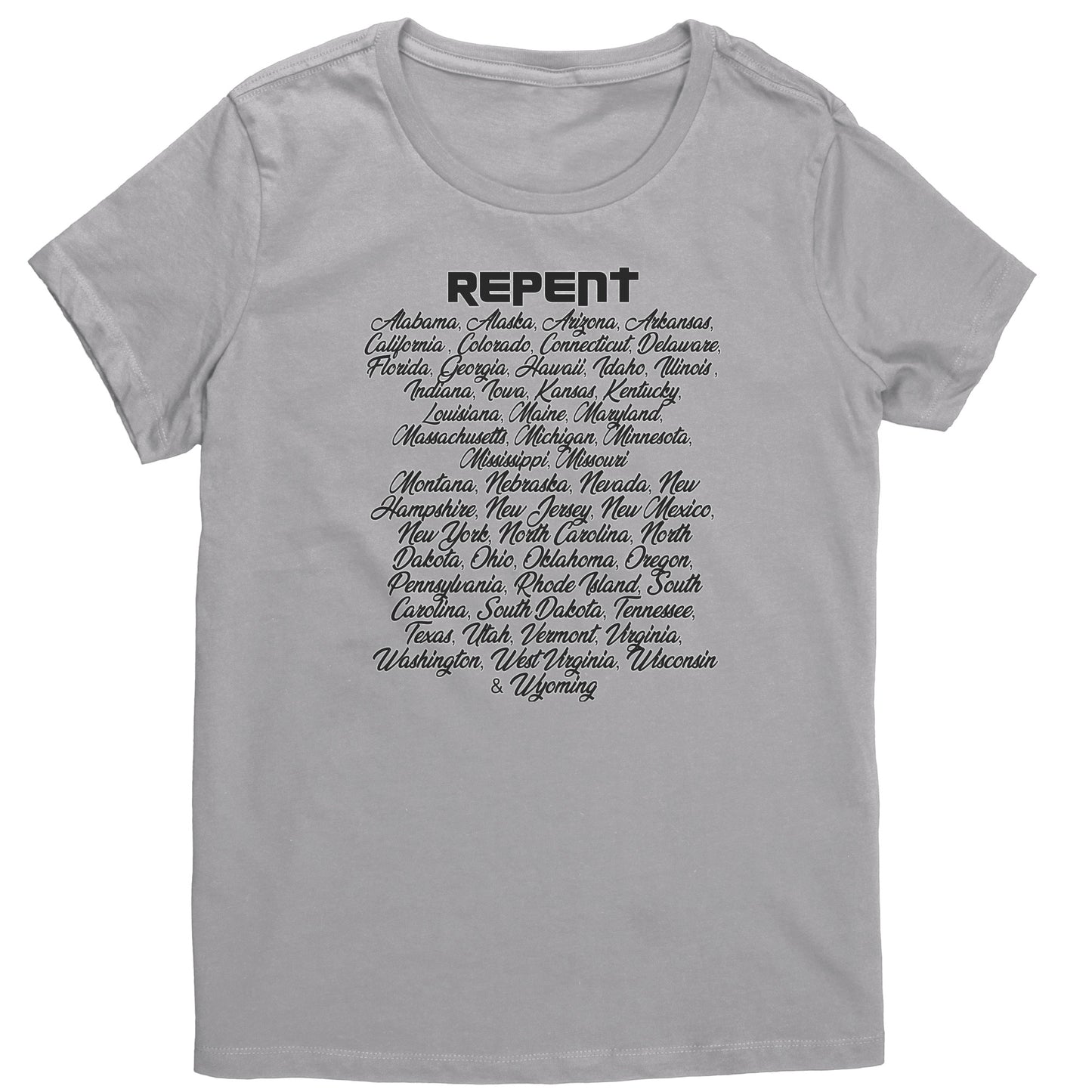 Repent America Women's T-Shirt Part 2
