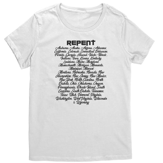 Repent America Women's T-Shirt Part 2