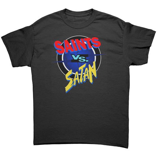 Saints vs Satan Men's T-Shirt