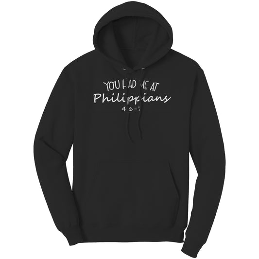 You Had Me At Philippians 4:6-7 Hoodie Part 2