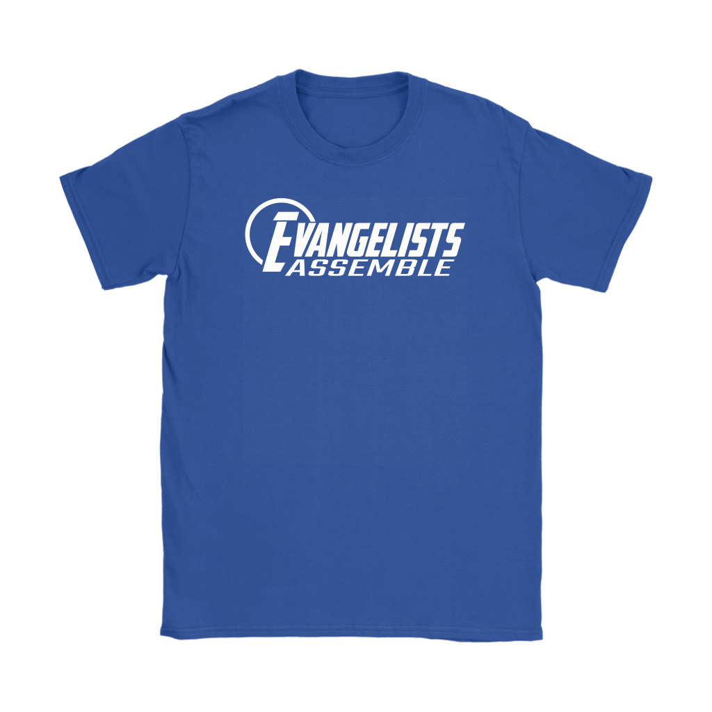Evangelists Assemble Women's T-Shirt Part 1
