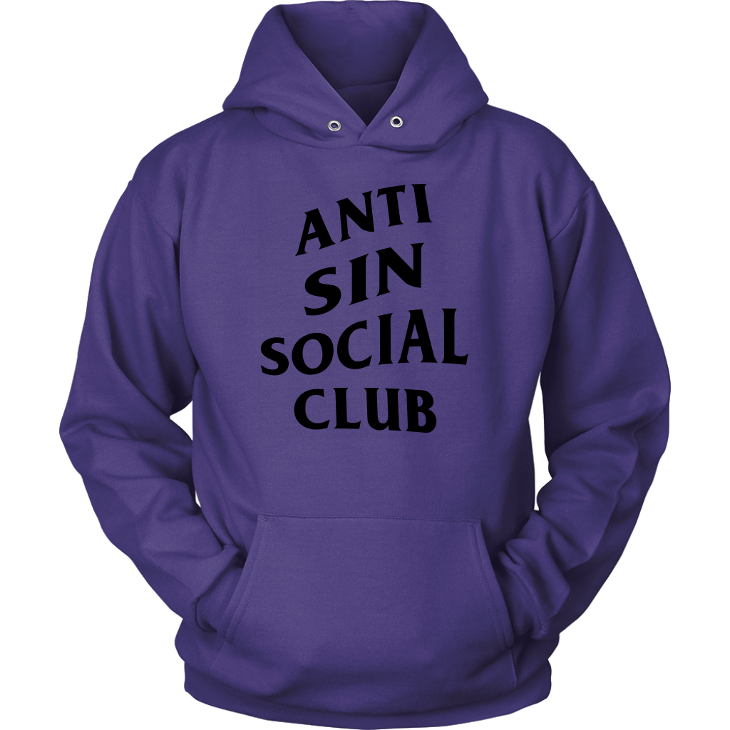 Anti Sin Social Club Unisex Hoodie Part 1
