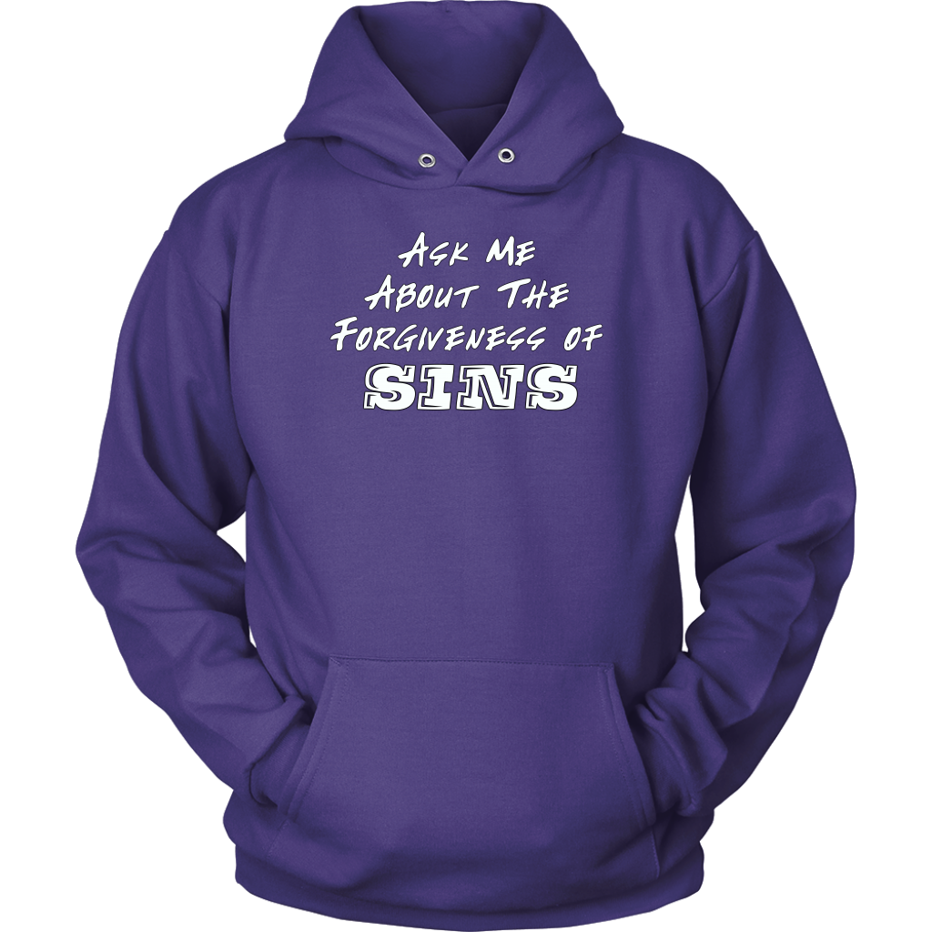 Ask Me About The Forgiveness of Sins Unisex Hoodie Part 2