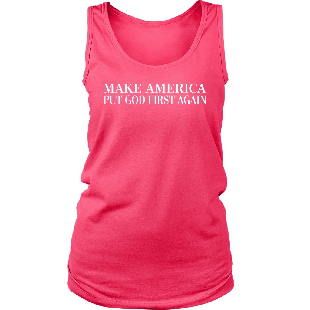 Make America Put God First Again Men's and Women's Tank Part 2