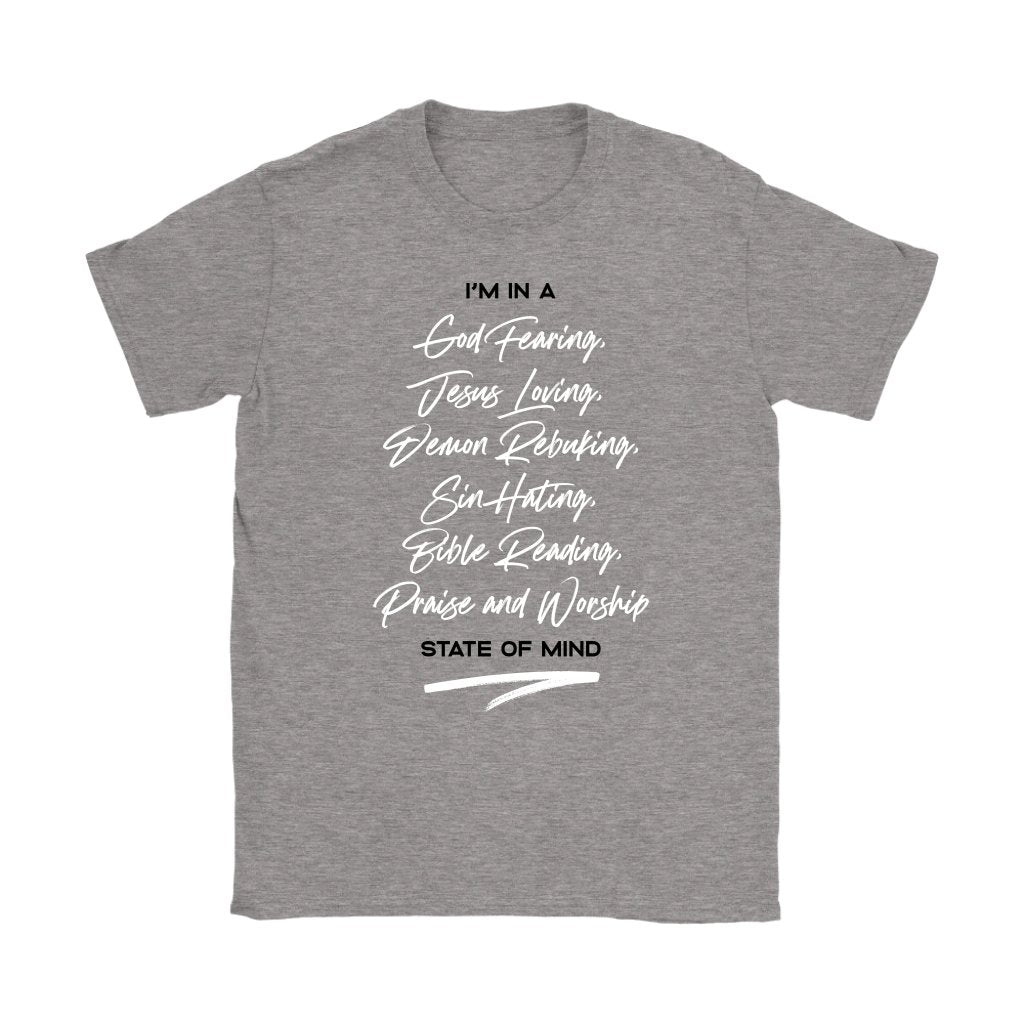 Christian State of Mind Women's T-Shirt Part 2