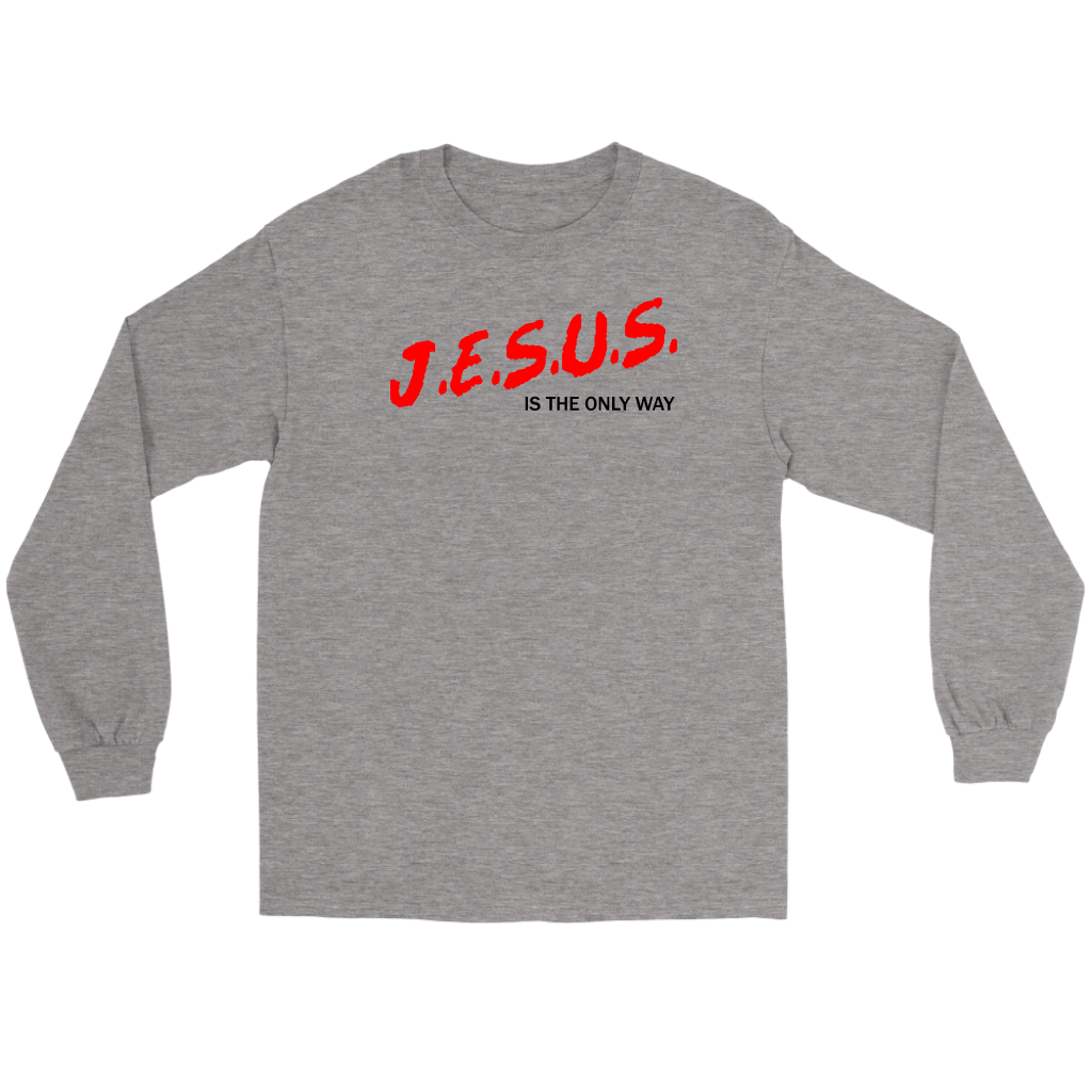 J.E.S.U.S. Is The Only Way Men's T-Shirt Part 1