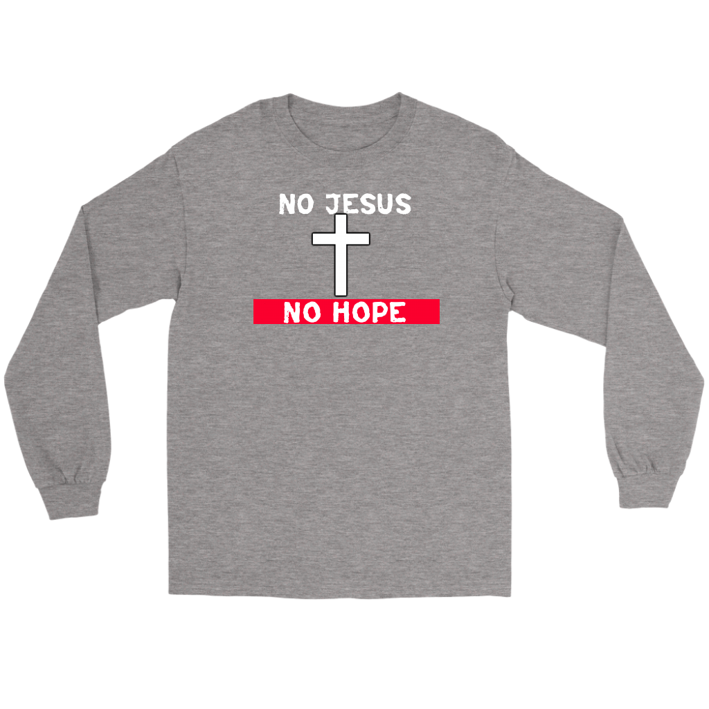 No Jesus No Hope Men's T-Shirt Part 1