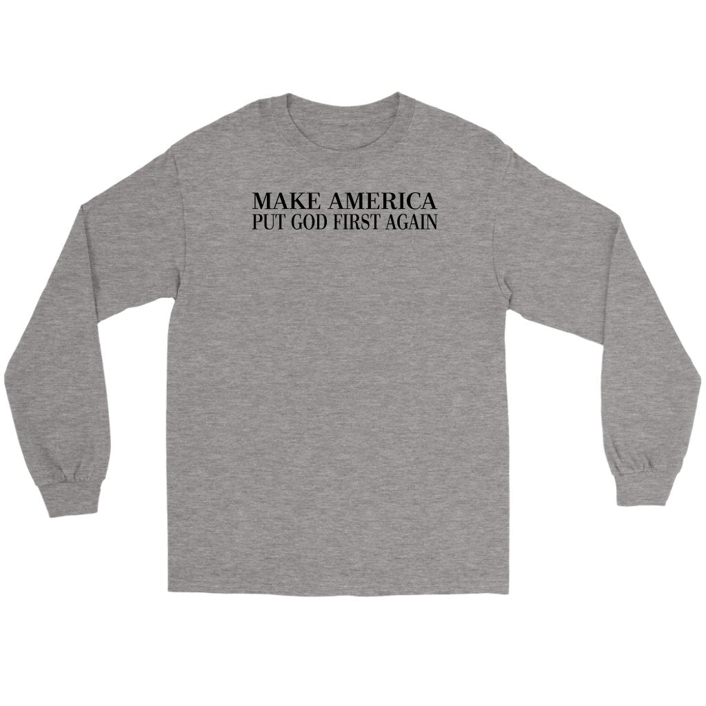 Make America Put God First Again Men's T-Shirt Part 1